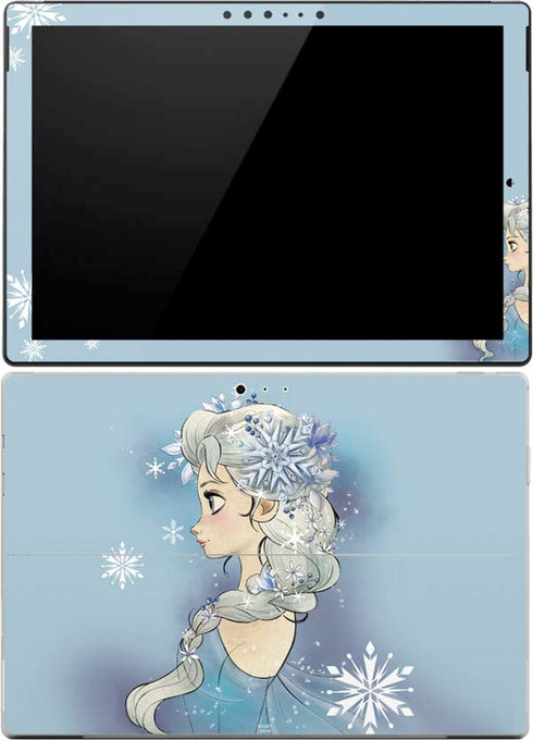Disney Frozen Elsa Side Portrait Art Surface Pro 4 Skin